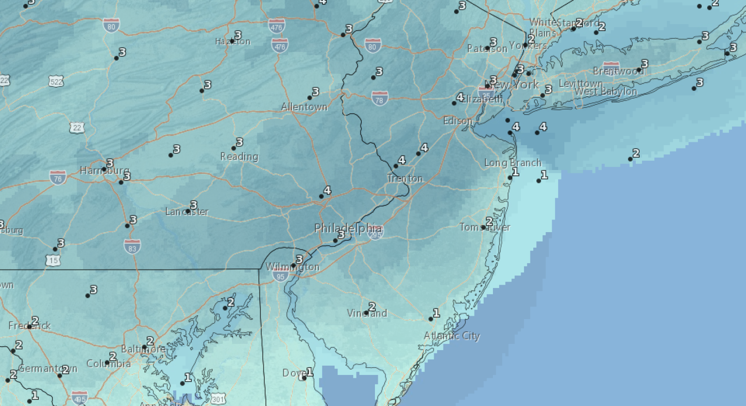 Snow Forecast Scaled Back As More Rain Expected In Thursday Friday   Screenshot 2024 01 18 At 5.22.53 AM 1536x836 